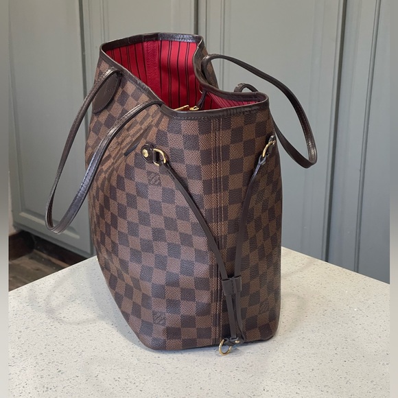 Louis Vuitton MM Damier Ebene Neverfull - Picture 4 of 8